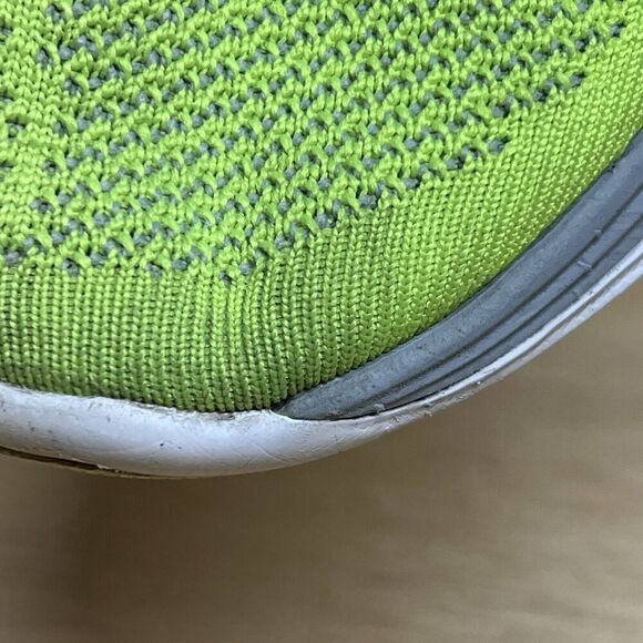 Nike Flyknit Lunar 2 Men Size 8.5 Shoes‎ Gray Green Running Sneakers 620465-700 - Picture 10 of 10